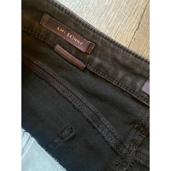 NYDJ NWT Frannie Ami Studded Slimming Skinny Jeans Black Size 12 - Picture 6 of 10